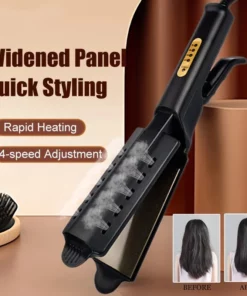 FLAT IRON HAIR STRAIGHTENER PROFESSIONAL HAIR STRAIGHTENING IRON