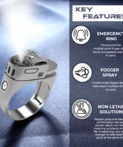 Fivfivgo™ Pepper Spray Survival Ring