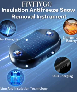 Fivfivgo™ Solar Electromagnetic Molecular Interference Freeze and Snow Remover