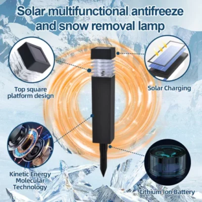 Fivfivgo™ Solar Powered Electromagnetic Resonance De-icing Light (Zero Energy Consumption)