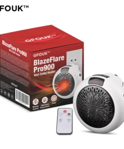 GFOUK™ BlazeFlare Pro900 Wall Outlet Heater