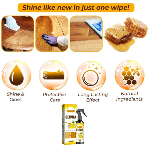 GFOUK™ Natural Micro-Molecularized Beeswax Spray