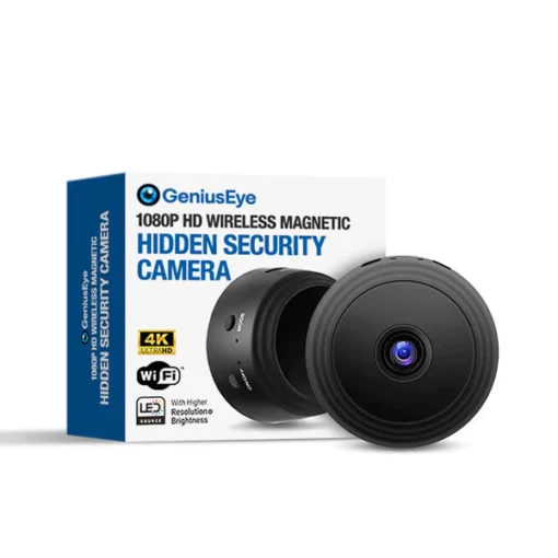 GeniusEye 1080p HD Wireless Magnetic Hidden Security Camera