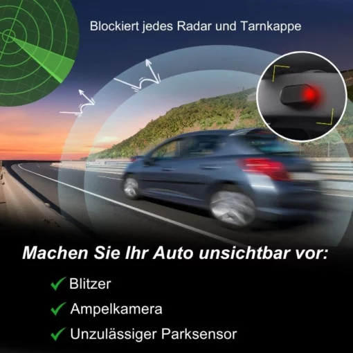 InvisoJam™ Auto-Stealth-Störsender