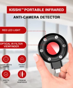 Kisshi™ Portable Infrared Anti-Camera Detector