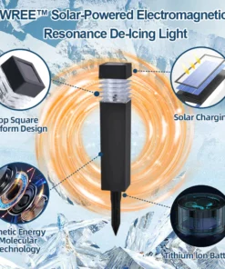 LIMETOW™ Solar-Powered Electromagnetic Resonance De-Icing Light - Zero Energy Consumption