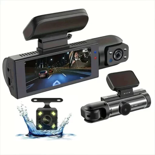 Lyseemin™ Triple Lens 170° Wide Angle Coverage Car Camera