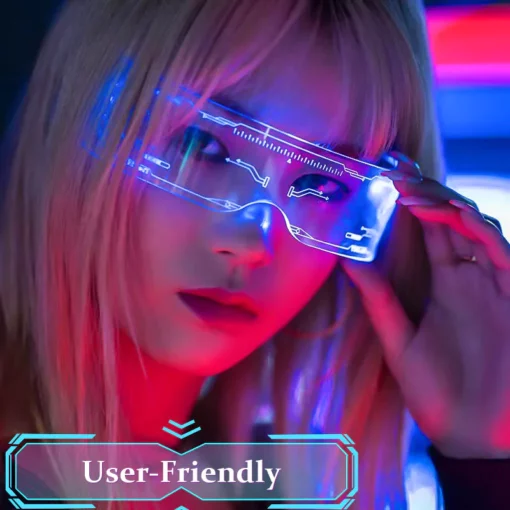 NOWORDUP™ Cyberpunk-style LED Illuminated Glasses