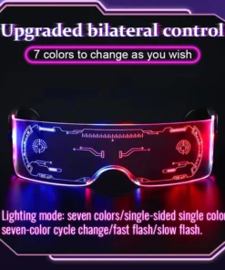 NOWORDUP™ Cyberpunk-style LED Illuminated Glasses