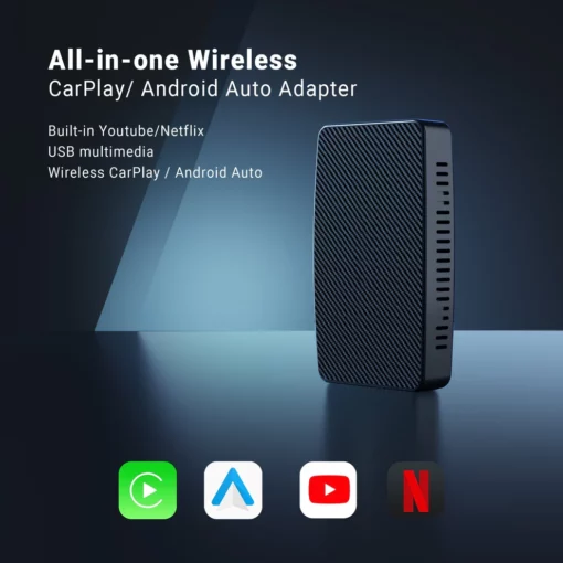 NOWORDUP™ Play2Video Wireless CarPlay/Android Auto