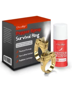 Oveallgo™ Defense Pepper Spray Survival Ring