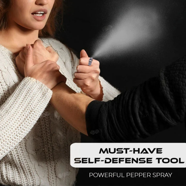 Oveallgo™ Defense Pepper Spray Survival Ring