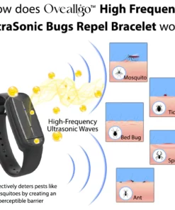 Oveallgo™ High Frequency UltraSonic Bugs Repel Bracelet