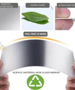 Oveallgo™ Self-Adhesive Acrylic Mirror