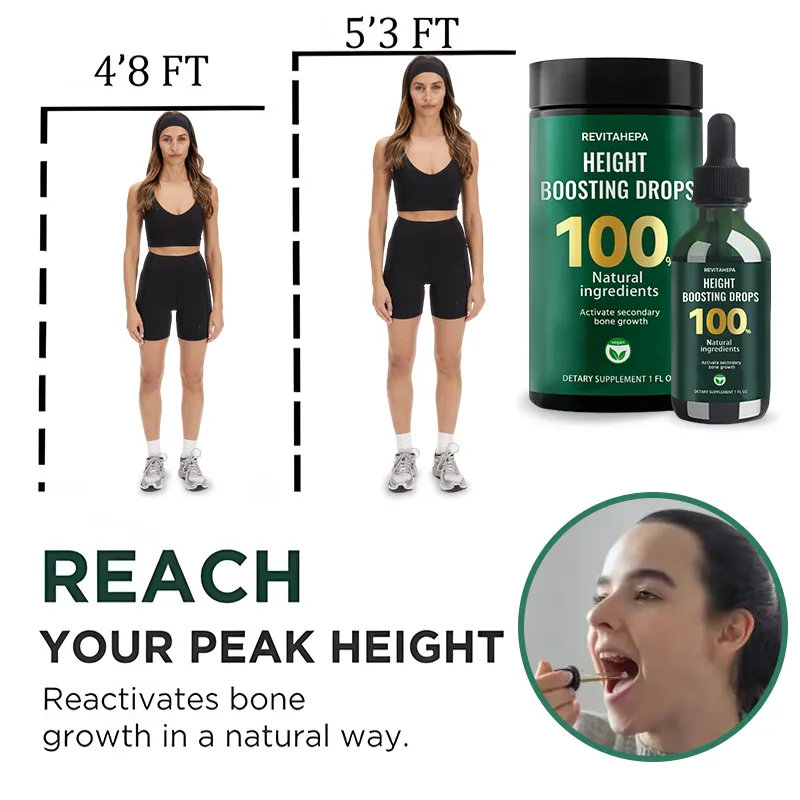 REVITAHEPA IGF 1 supplement height increasing drops Wowelo