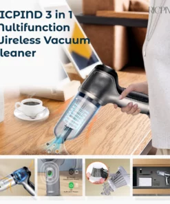 RICPIND 3 in 1 Multifunction Wireless Vacuum Cleaner