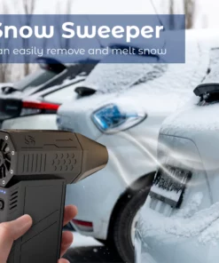 RICPIND Electric Hot Air Snow Sweeper Portable Blower