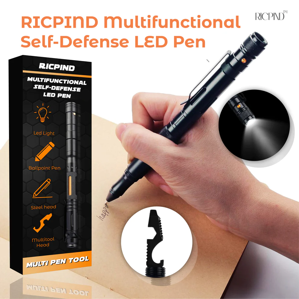 Multifunction Aluminum Self Defense Glass Breaker Pen Tool Review