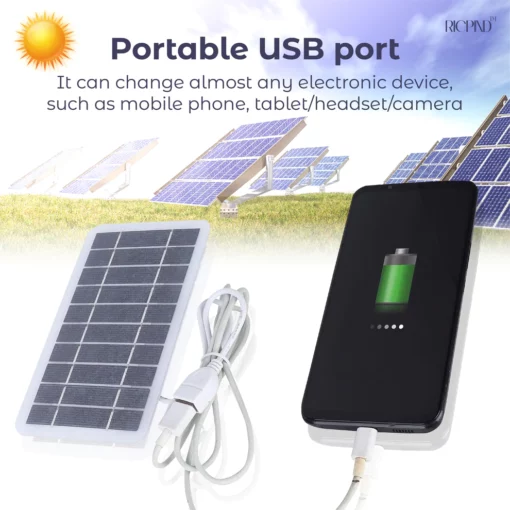 RICPIND Solar Boost Charging Panel