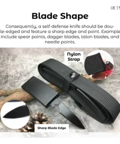 RICPIND Survival Gear Hidden Knife Belt