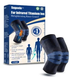 Sugoola™ Far Infrared Titanium Ion Heightening Knee Guard