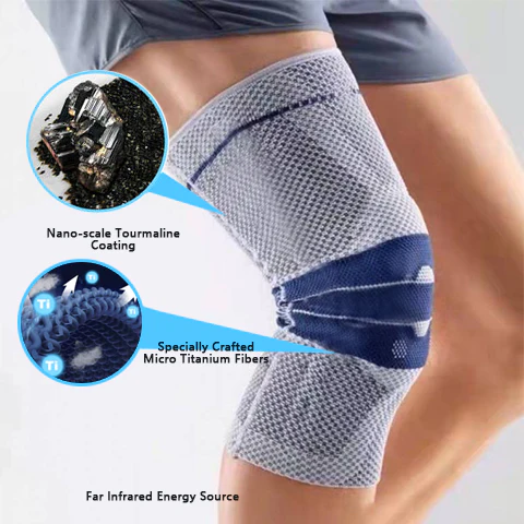 Sugoola™ Far Infrared Titanium Ion Heightening Knee Guard