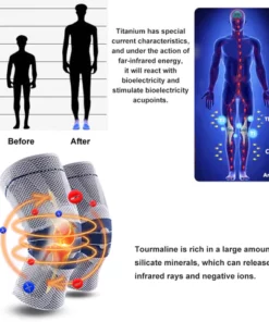 Sugoola™ Far Infrared Titanium Ion Heightening Knee Guard