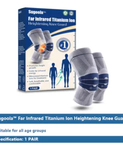 Sugoola™ Far Infrared Titanium Ion Heightening Knee Guard