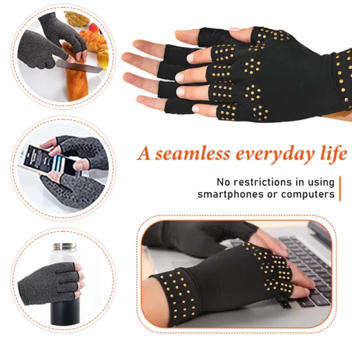 Sugoola™ TourmalineArthritis Compression Gloves