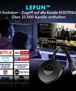 TIMNAMY™ TV-Streaming-Gerät - kostenloser Zugang zu allen Kanälen - keine monatliche Gebühr