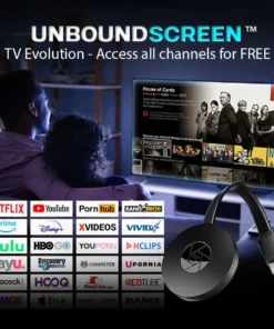 UnboundScreen™ 4K TV Evolution - Access all channels for FREE