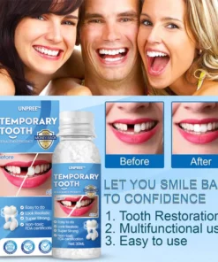 Unpree™ Temporary Moldable False Tooth