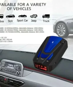 Vehicle early warning lidar flow speed detector