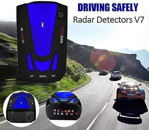 V7 Vehicle Early Warning Lidar Flow Speed Radar Detector for Cars Alarm  System y