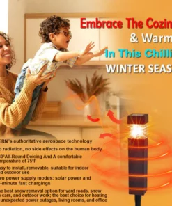 WREE™ Solar-Powered Electromagnetic Resonance De-Icing Lamp - Zero Energy Consumption