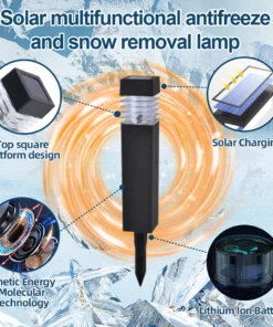 WREE™ Solar-Powered Electromagnetic Resonance De-Icing Lamp - Zero Energy Consumption