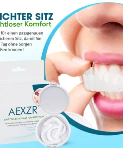 AEXZR™ Einstellbare Snap-On-Prothesen