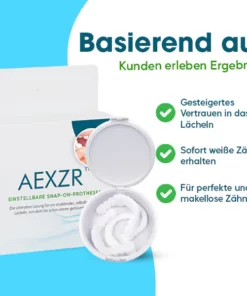 AEXZR™ Einstellbare Snap-On-Prothesen