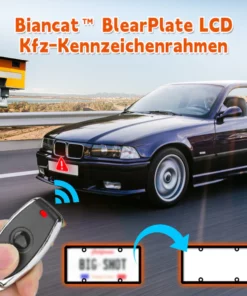 Biancat™ BlearPlate LCD Kfz-Kennzeichenrahmen