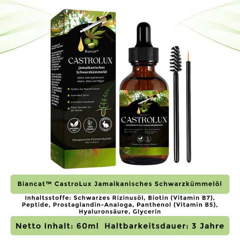 Biancat™ CastroLux Jamaikanisches Schwarzkümmelöl