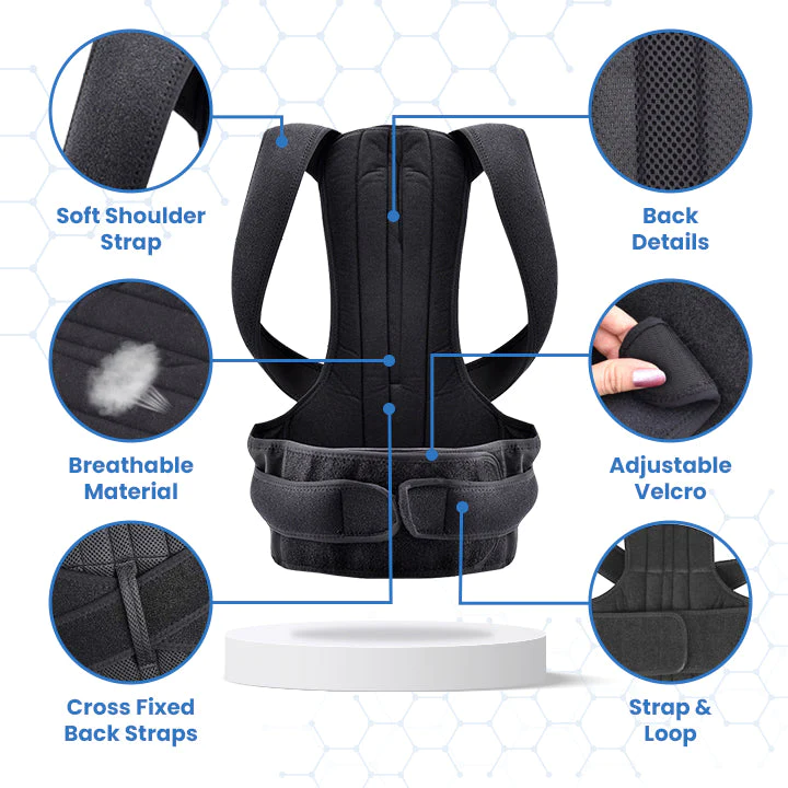 Adjustable Back Correction Belt - Wowelo - Your Smart Online Shop