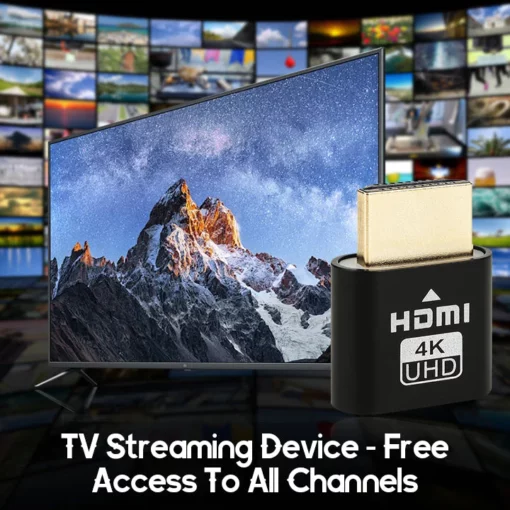 Ceoerty™ TV Streaming Device - Free Access to All Channels