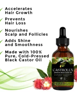 Fivfivgo™ CastroLux Jamaican Black Castor Oil