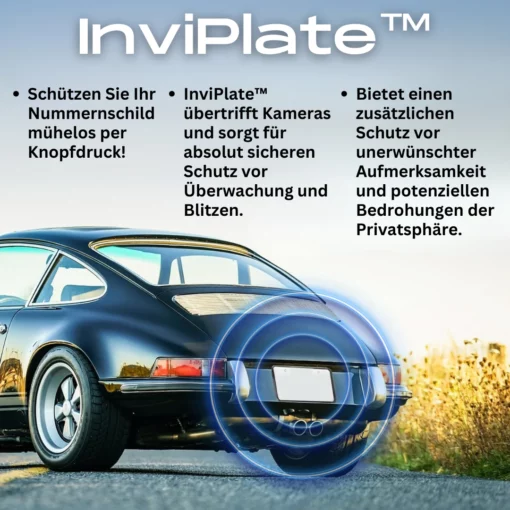 InviPlate™ LCD-Autokennzeichenschutz