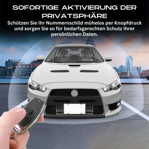 InviPlate™ LCD-Autokennzeichenschutz