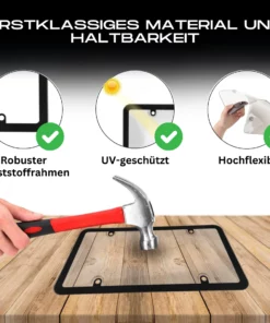 InviPlate™ LCD-Autokennzeichenschutz