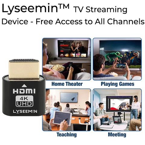DAYIH™ TV Streaming Device - Access All Channels for Free - No Monthly –