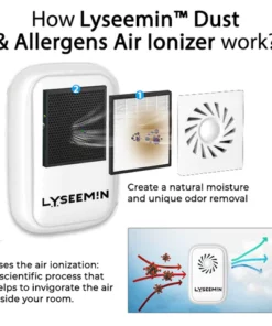 Lyseemin™ Dust & Allergens Air Ionizer