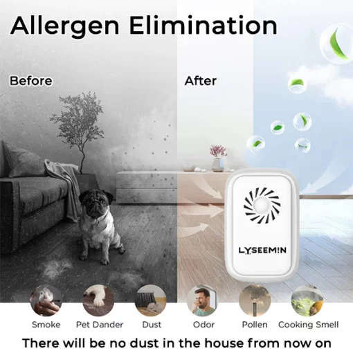 Lyseemin™ Dust & Allergens Air Ionizer