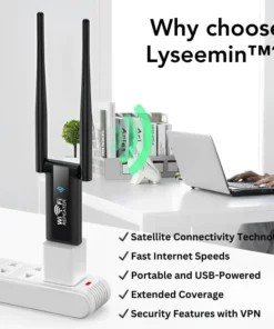 Lyseemin™ Portable Satellite WiFi USB